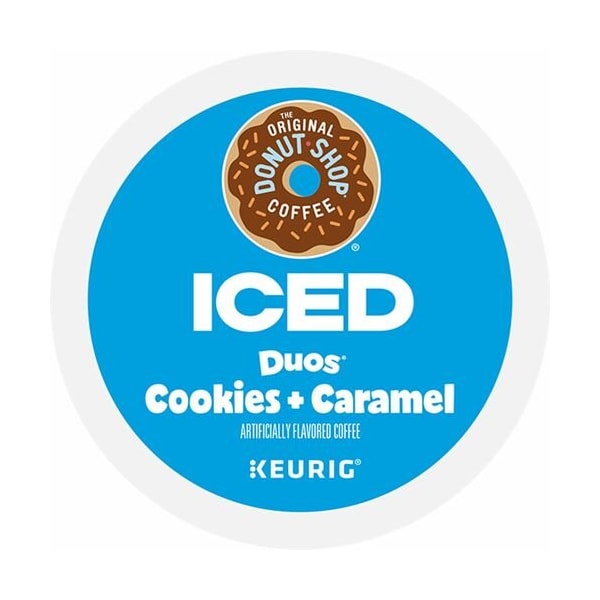 Green Mountain Coffee, Duos Cookies/Caramel, Medium Roast, K-Cup, 4PK GMT9881 - main